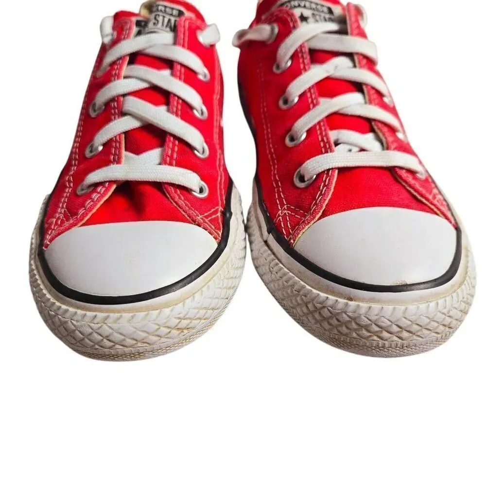 Converse red sneakers 2